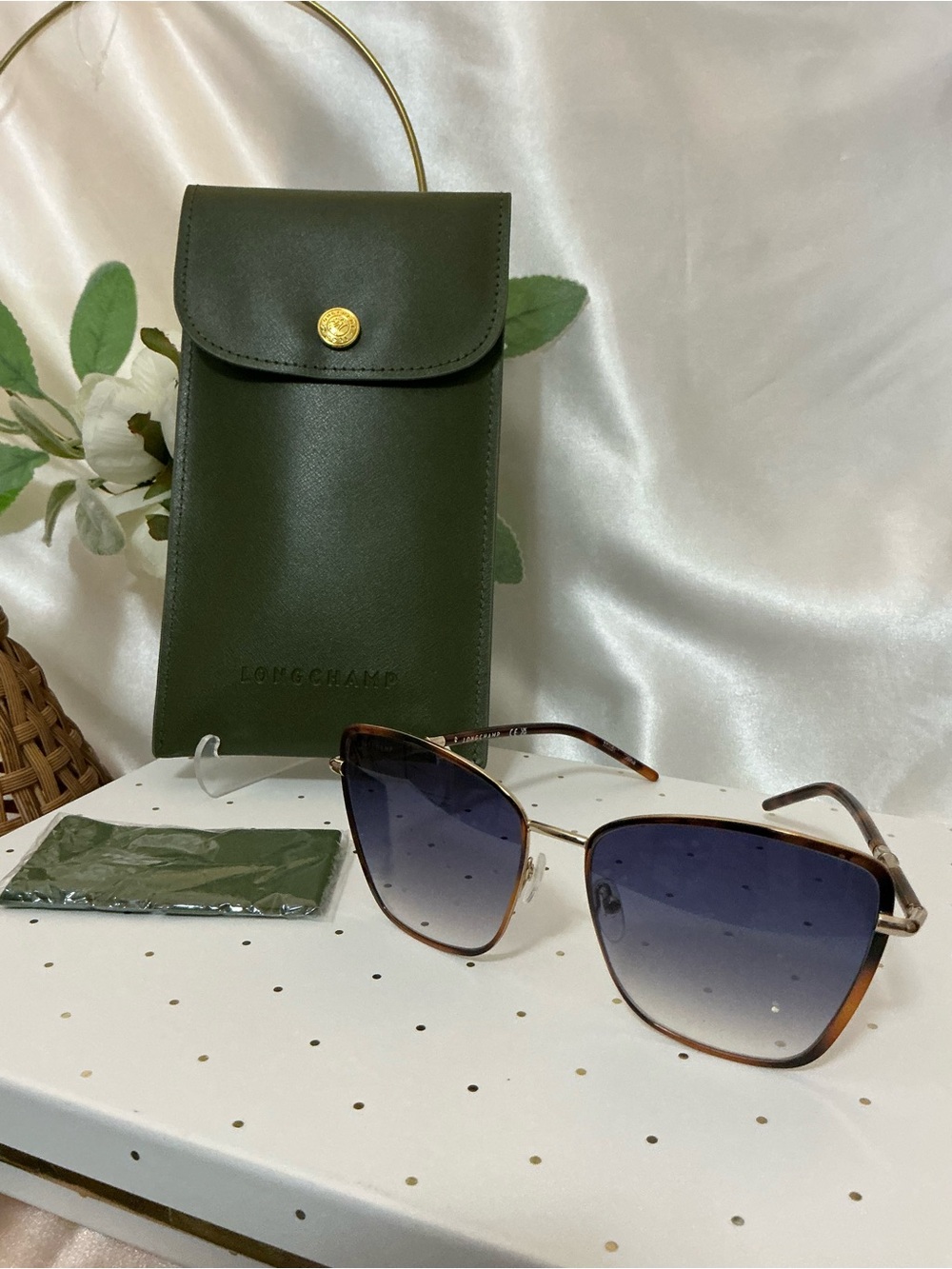 NWOT Longchamp Women’s Sunglasses LO176S 58 17 140